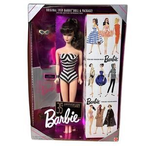 Mattel 35th Anniversary 1993 Barbie Doll #11782 NEW